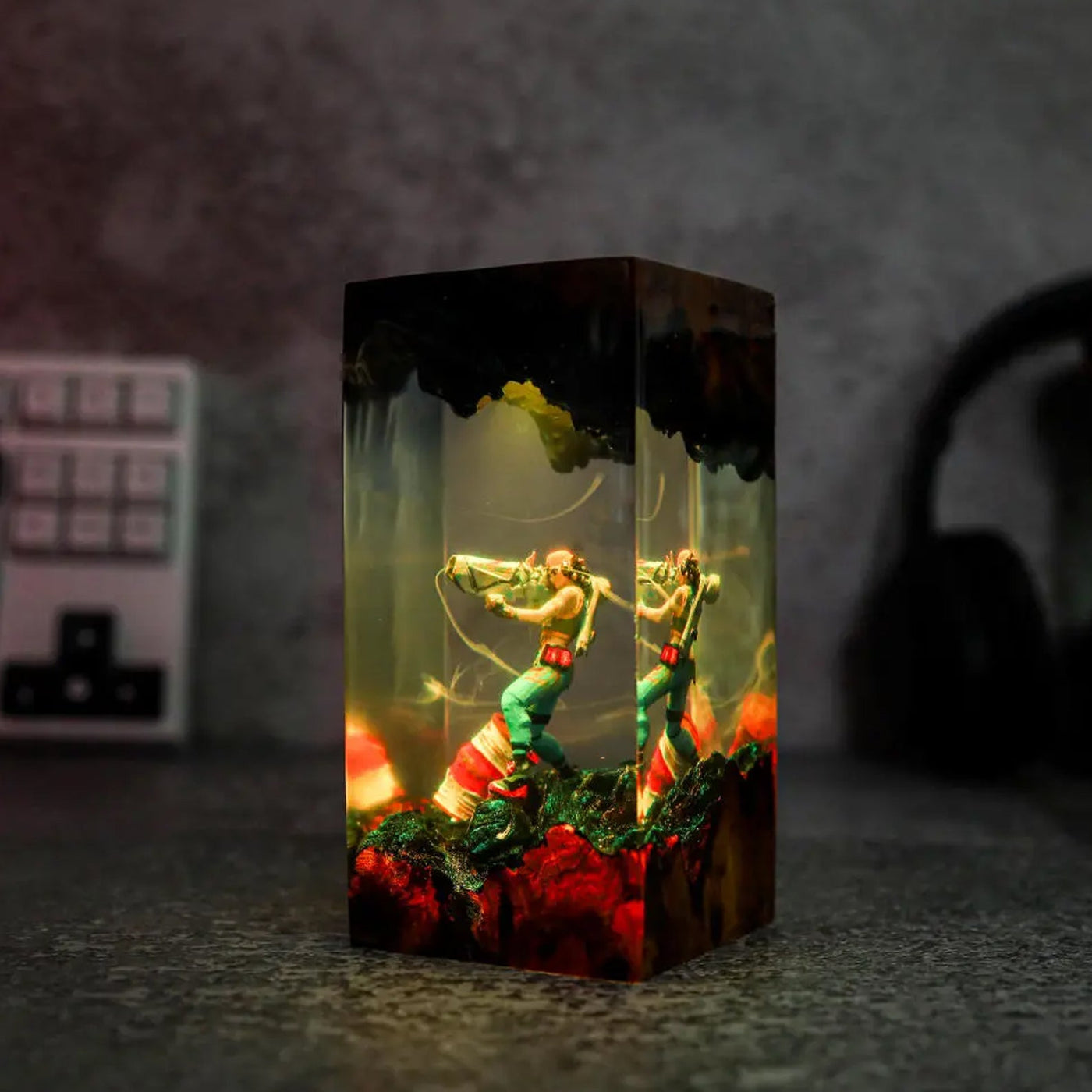 Valorant Raze Epoxy Resin Lamp, Night Light